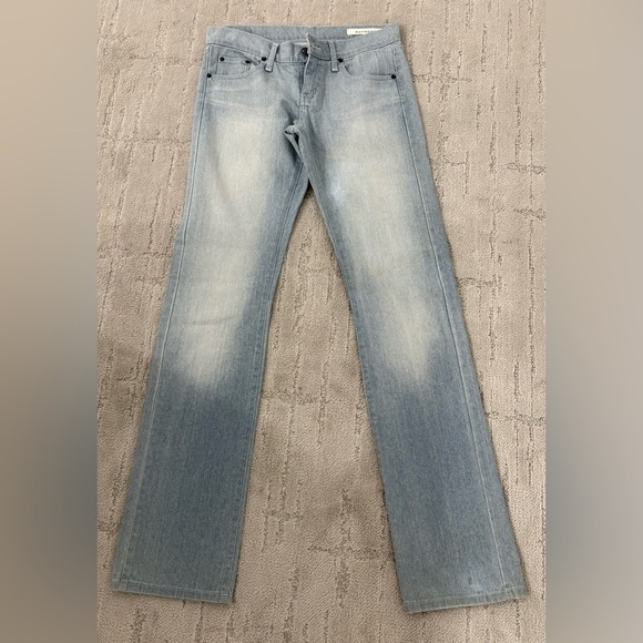 18th Amendment hayworth Denim - "18th Amendment Hayworth jeans straight leg size 29 light blue wash cotton blend